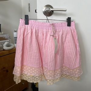 NWT LoveShackFancy Skirt & Matching Top